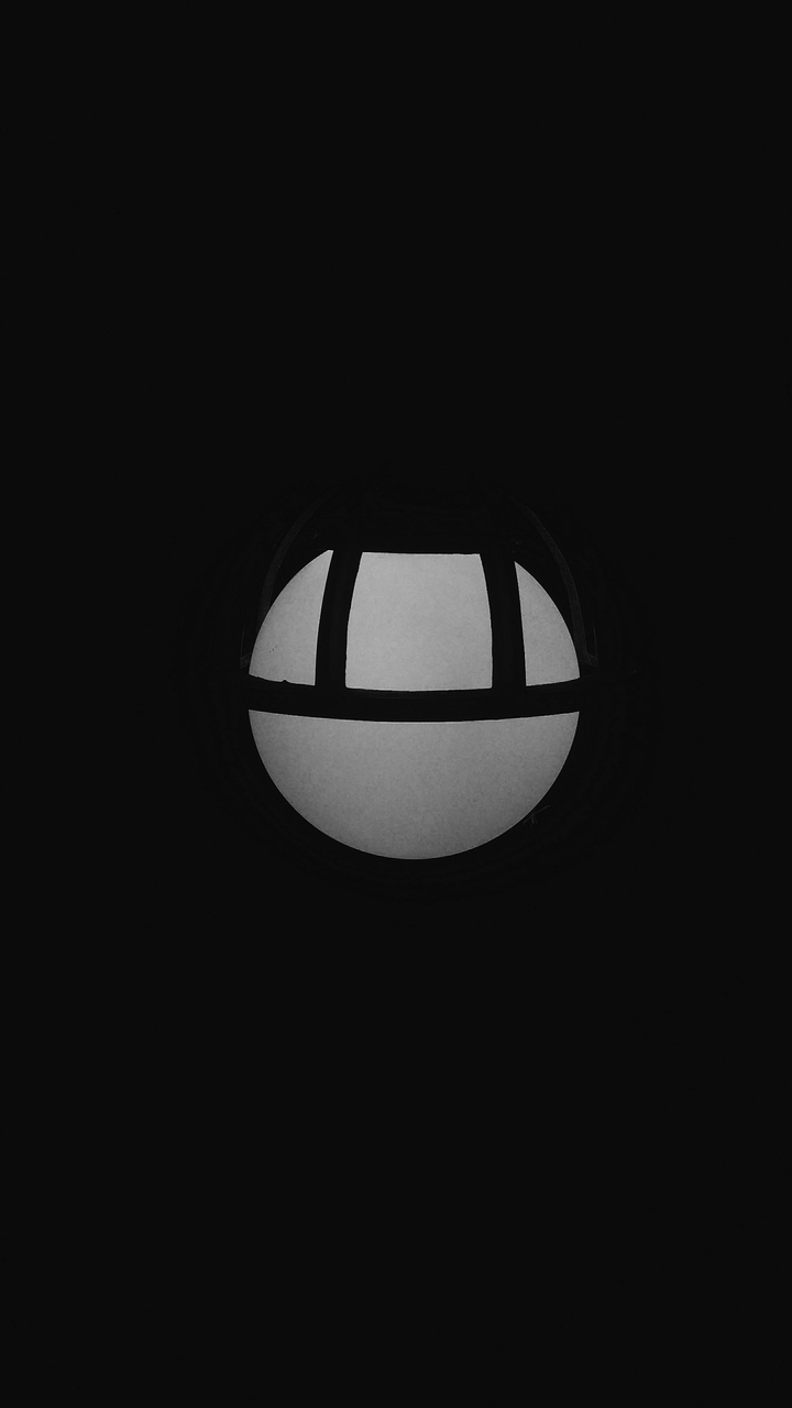 black and white
