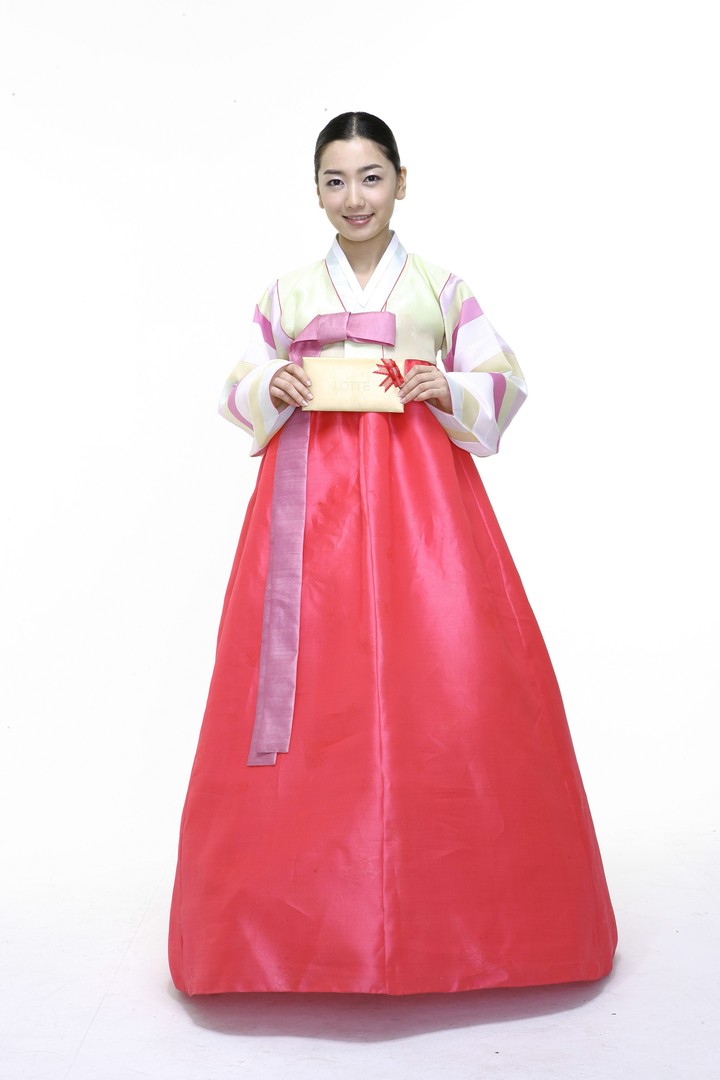 Couple in Korean Dress