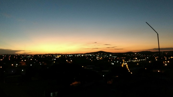 Anoitecer em Belo Horizonte