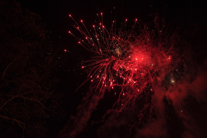 Red sparkle