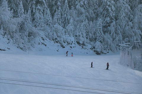 skiing at Monts Jura
