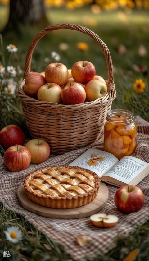apple, dessert वॉलपेपर