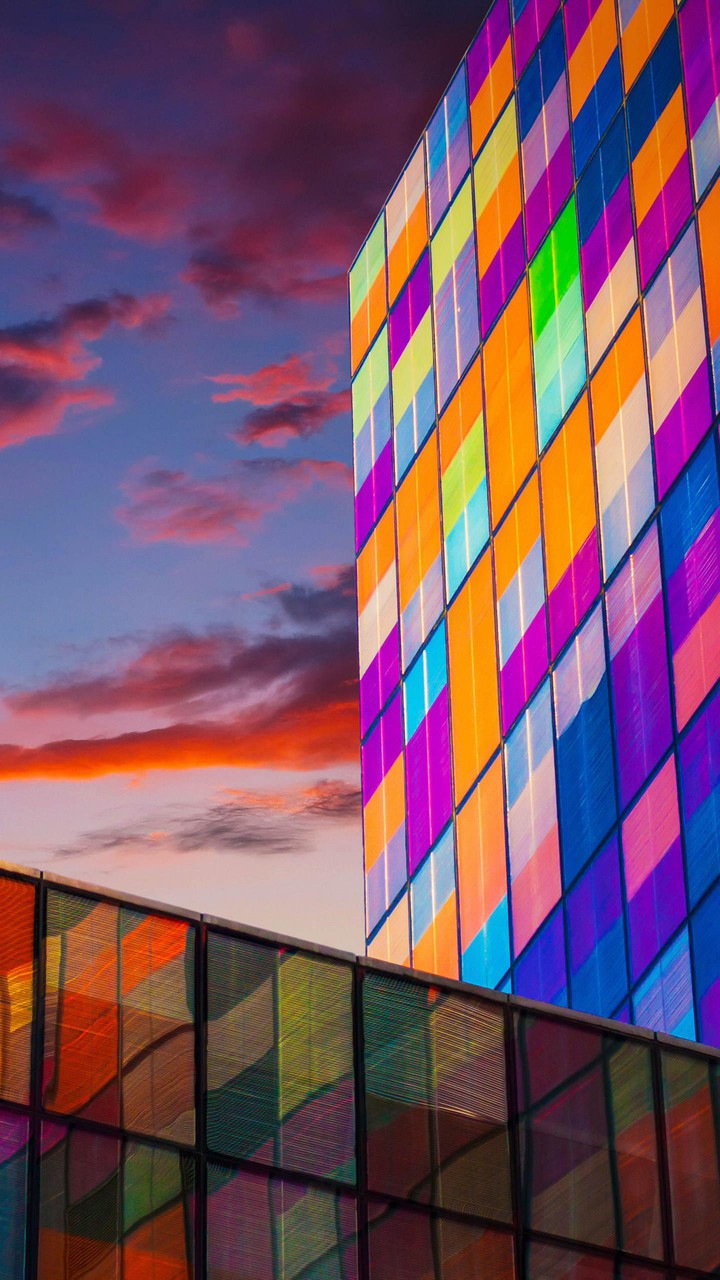 Colorful style building