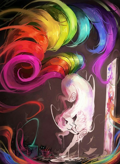 nine brushes painter