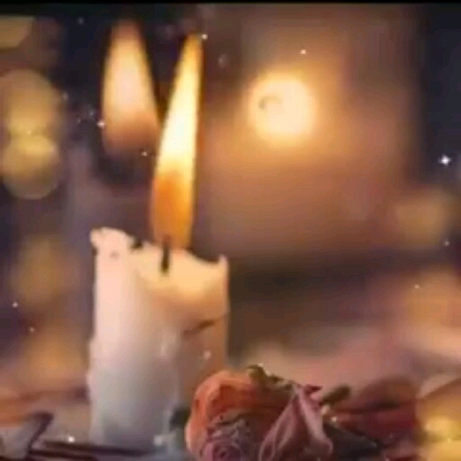 Candle and longing and nostalgia...