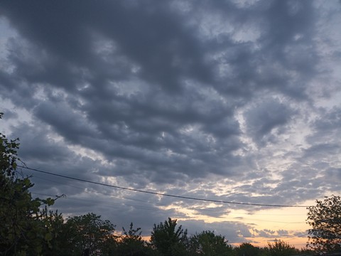 шпалери afterglow, cloud