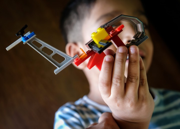 Our afternoon lego project...:))))