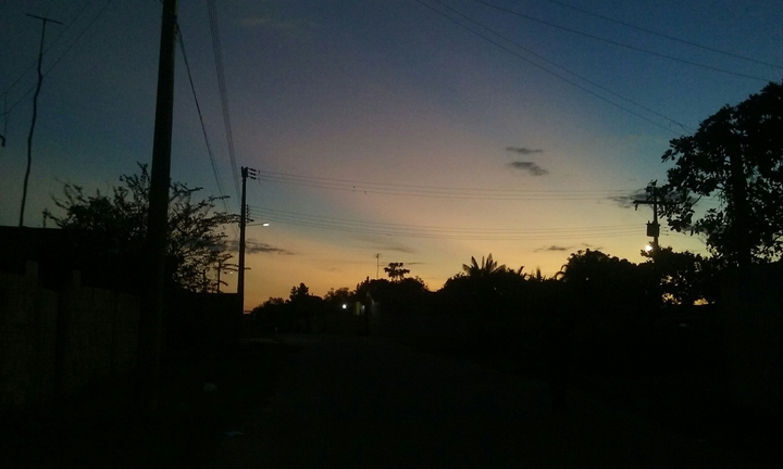 Pôr do sol