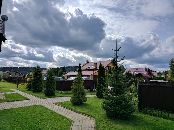 небо