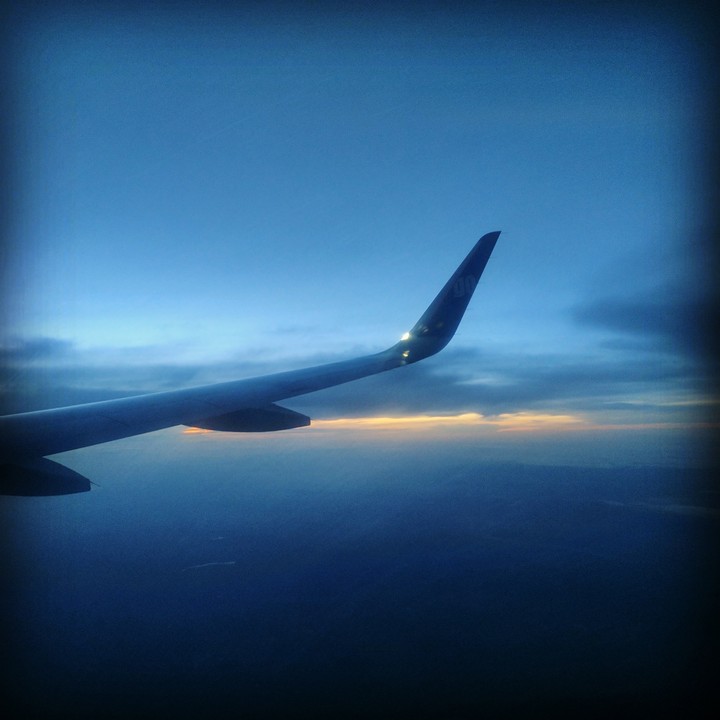 Sunrise at the horizon