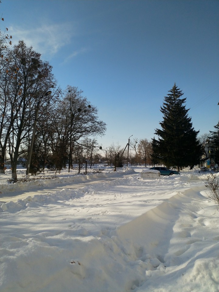 Зимний день