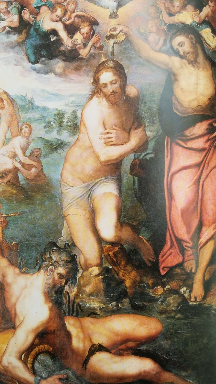 Marco Pino, Baptism of Christ (1564)