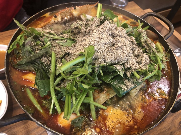 꽃게감자탕