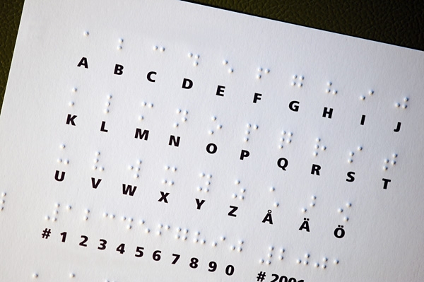 Louis Braille blind alphabet