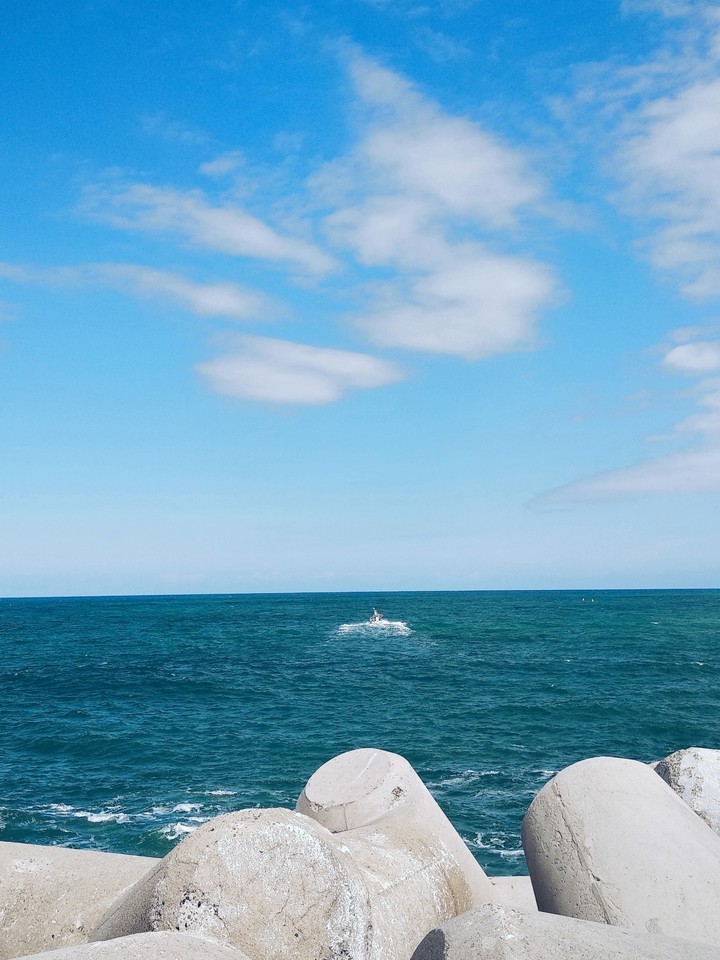 Sea and Ship and Sky
