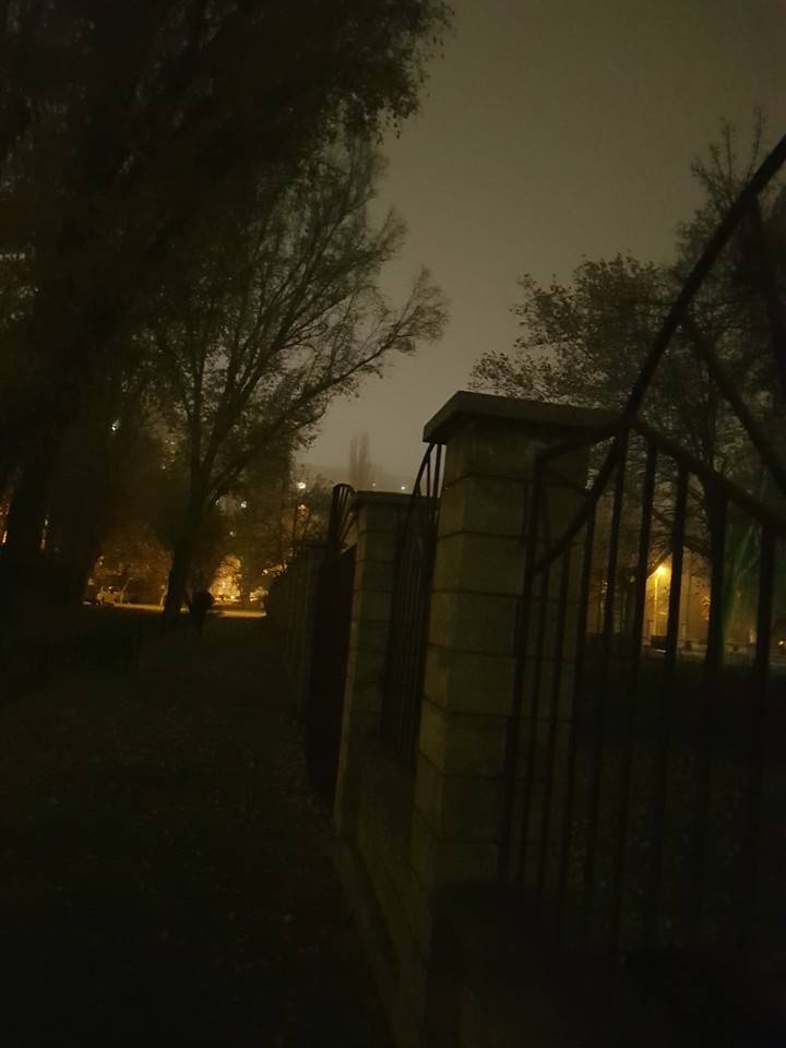 вечерняя аллея