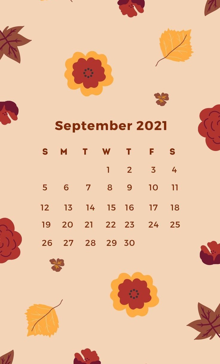 Calendar: 2021 September (3/4)