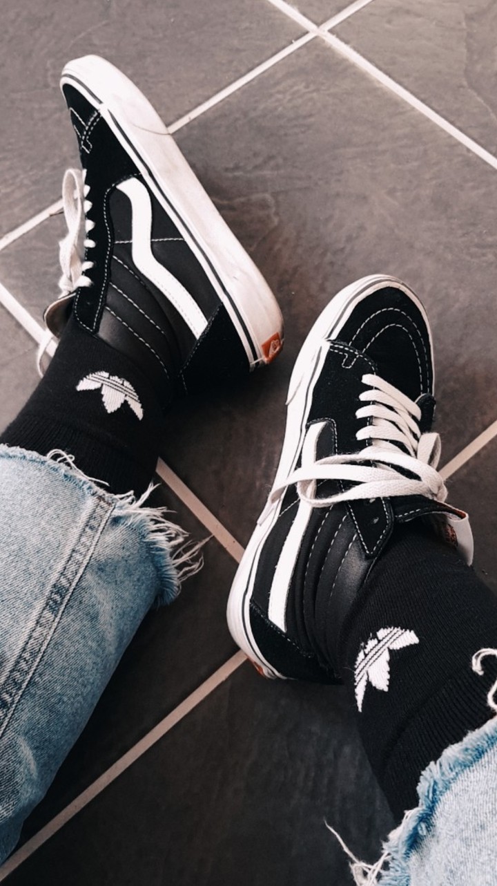 shoes and socks