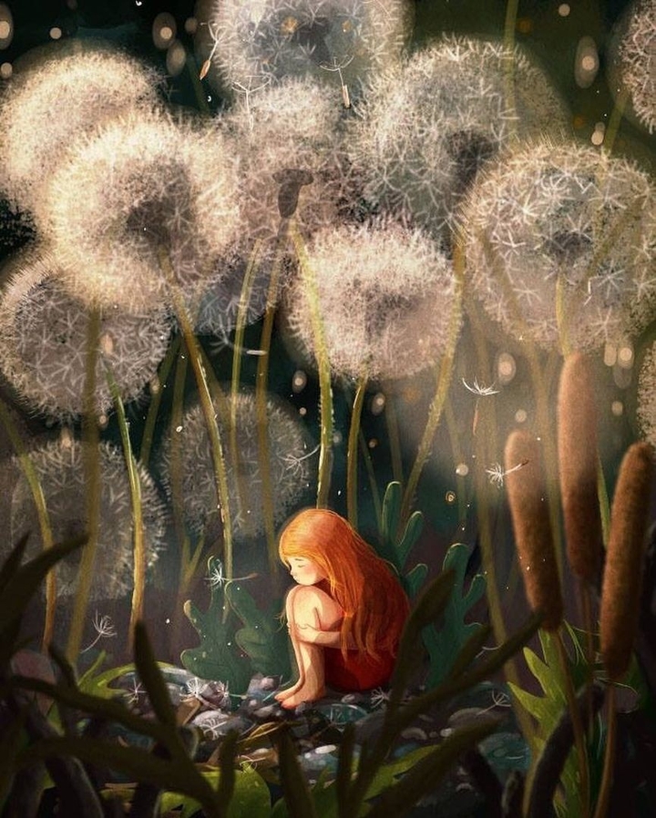 dandelion girl