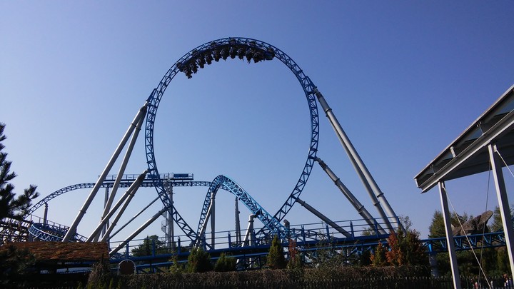 europapark bluefire looping