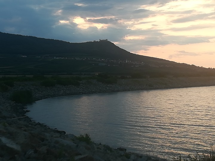 Castle in the backround