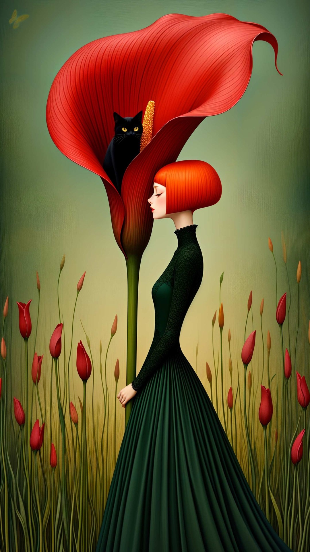 sfondi animation, tulip