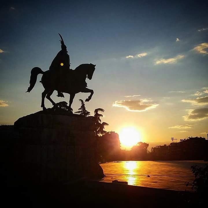 Scanderbeg Monument