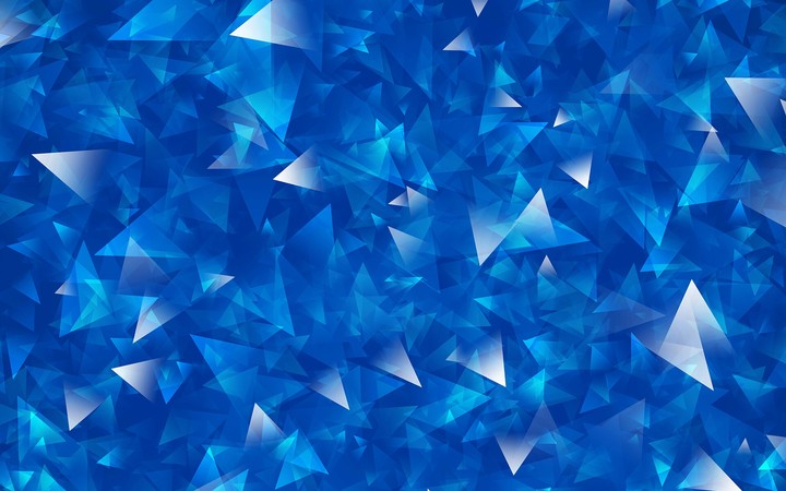 BLUE TRIANGLES