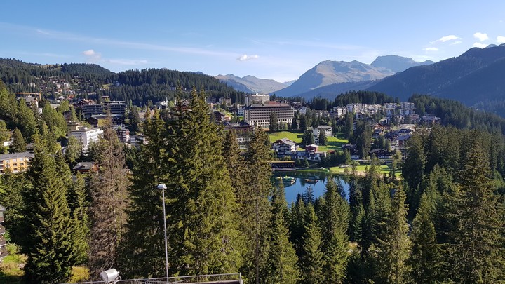 View of Arosa, Switzerland
