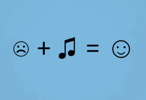 Sad + Music = Happy...