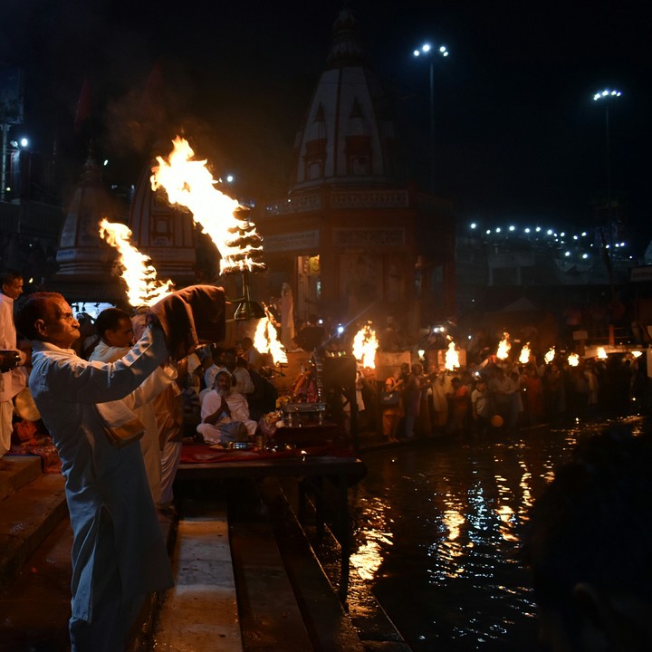 gangaarati at har ki pauri, haridwar
