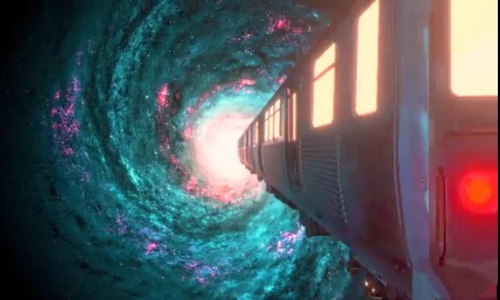 Imagine running away from another universe