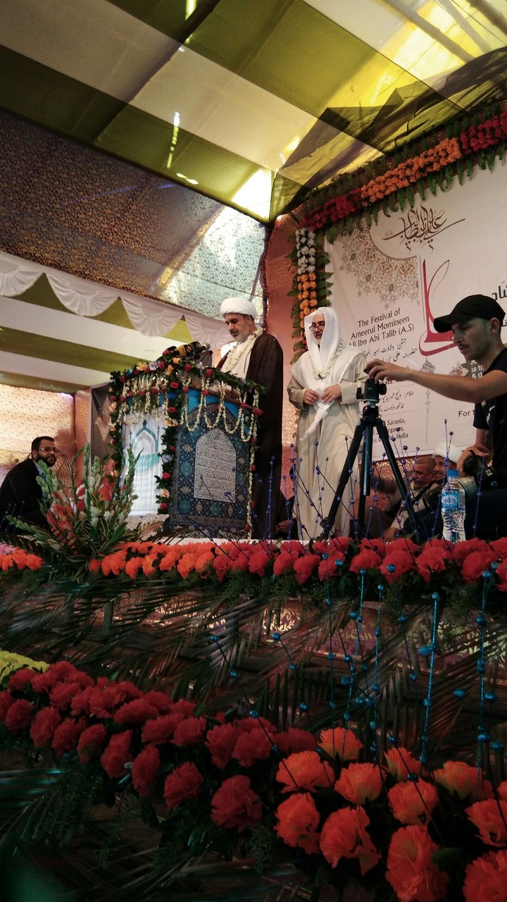 Iraqi Maulana lacture at Sarania karbala