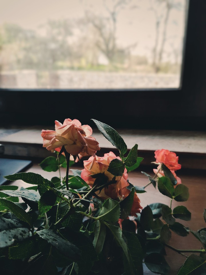 At home
