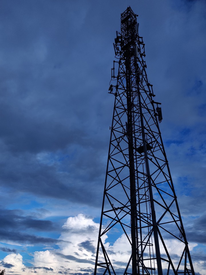 The Sky, The Tower And its Natural design.?