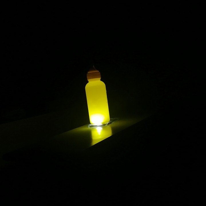 yellow glitter