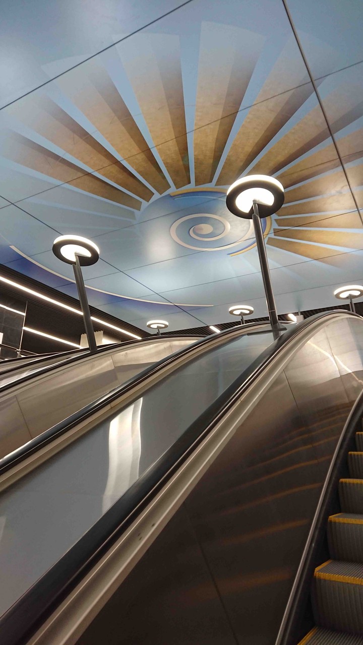 metro station