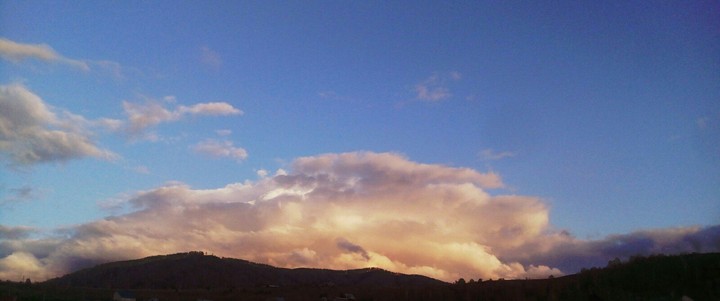 Clouds...