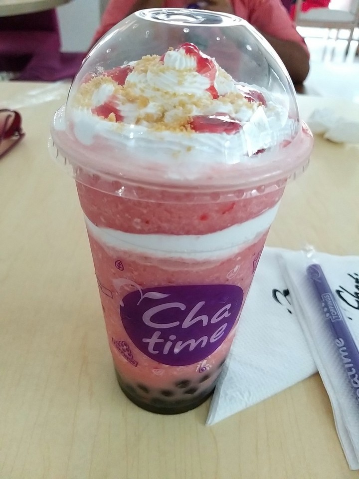 strawberry ? cheesecake slush ?