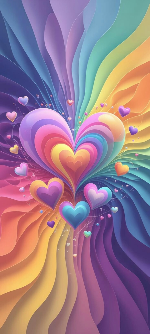 purple, love壁紙