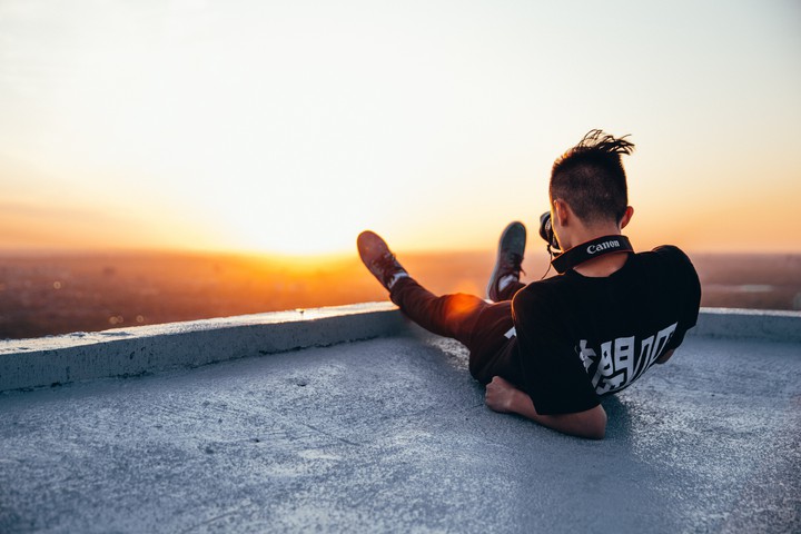 photography at evening