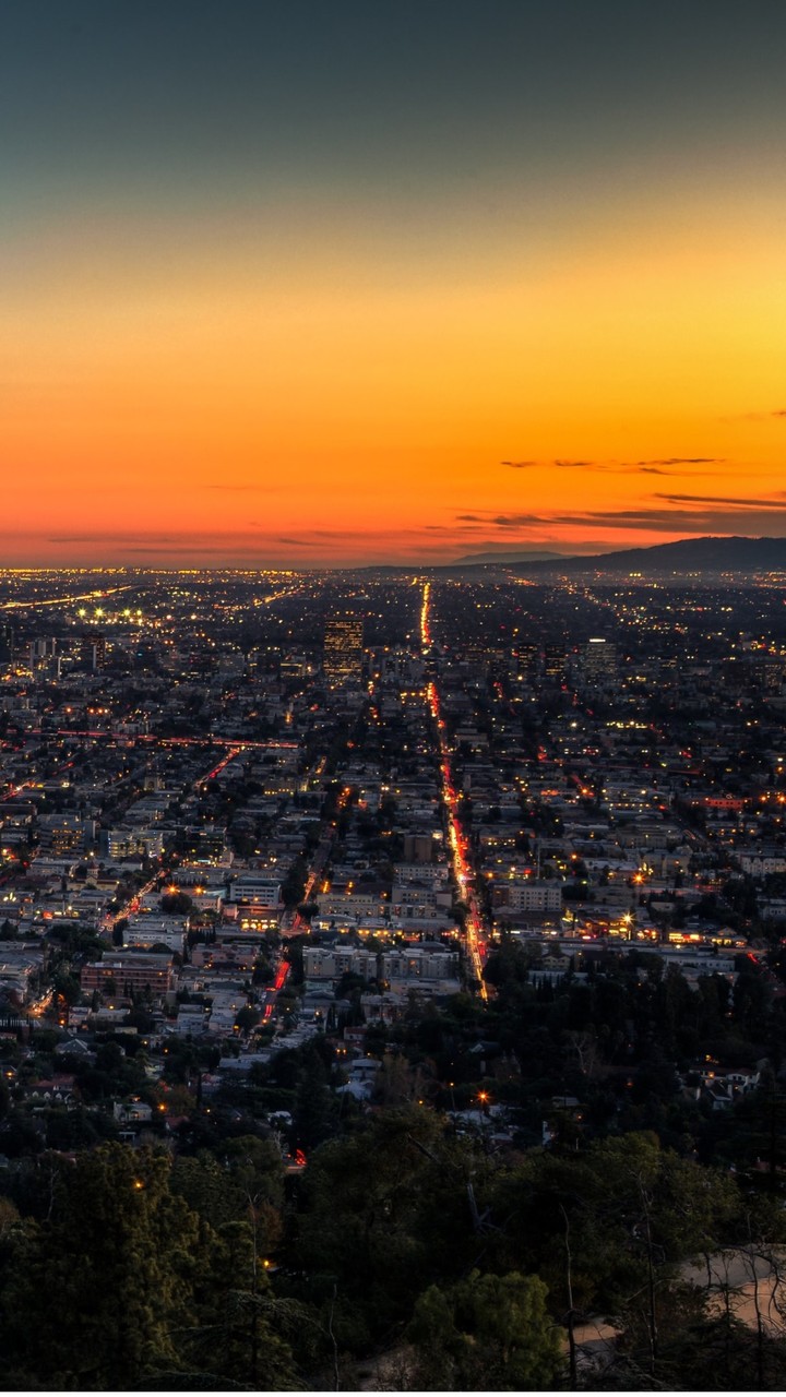 Cityscape, Sunset