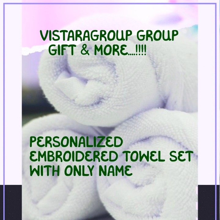 Personalize towel exclusive gifts N Town order now