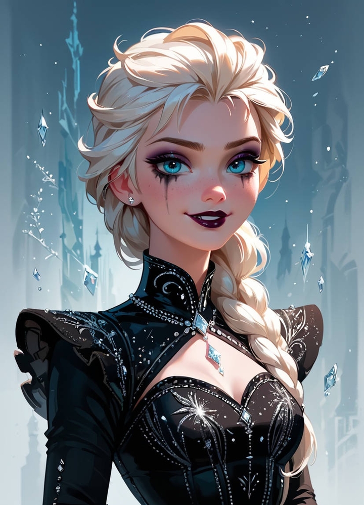 GOTHIC QUEEN ELSA
