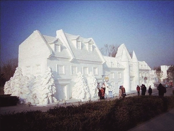house the snow