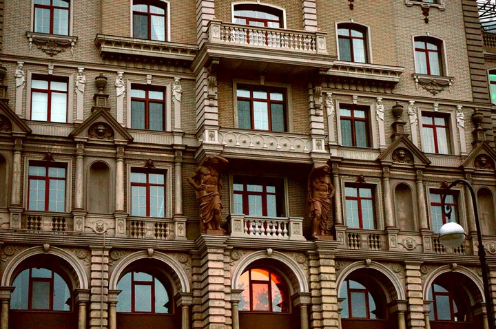 House in Kazan. Russia 