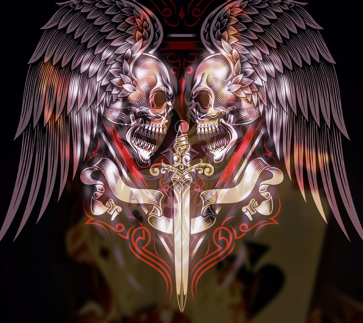 Skull illusion