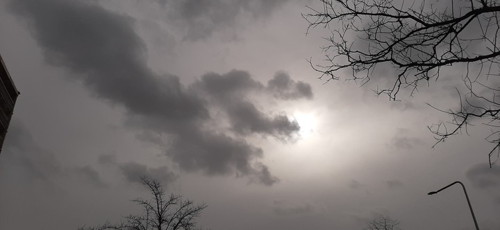cloud eating the sun