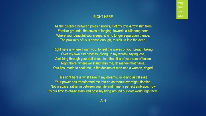 Right Here