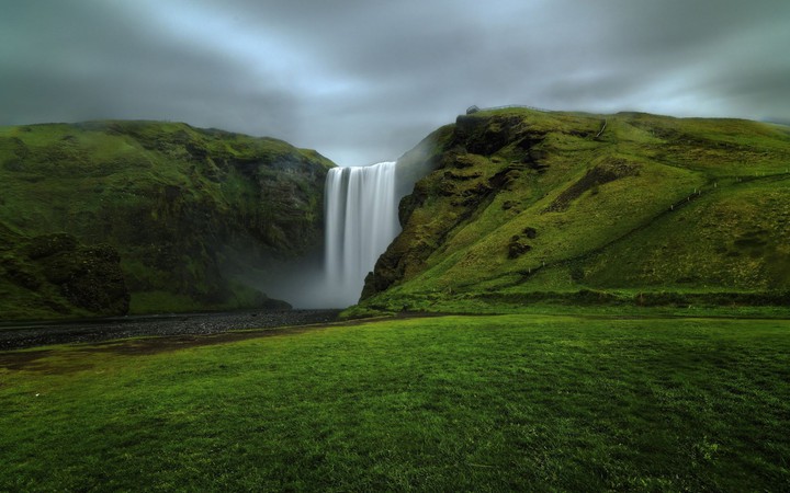 water fall